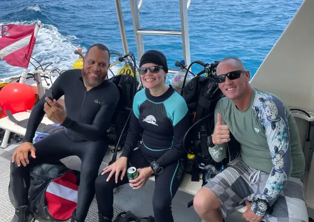 Private diving lessons with John Andrews